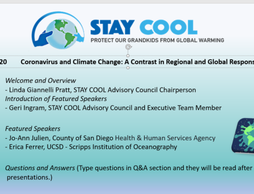 July 16, 2020 STAY COOL Meeting Summary